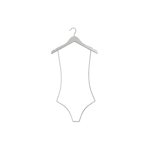 Cintre standard Oveta, Blanc