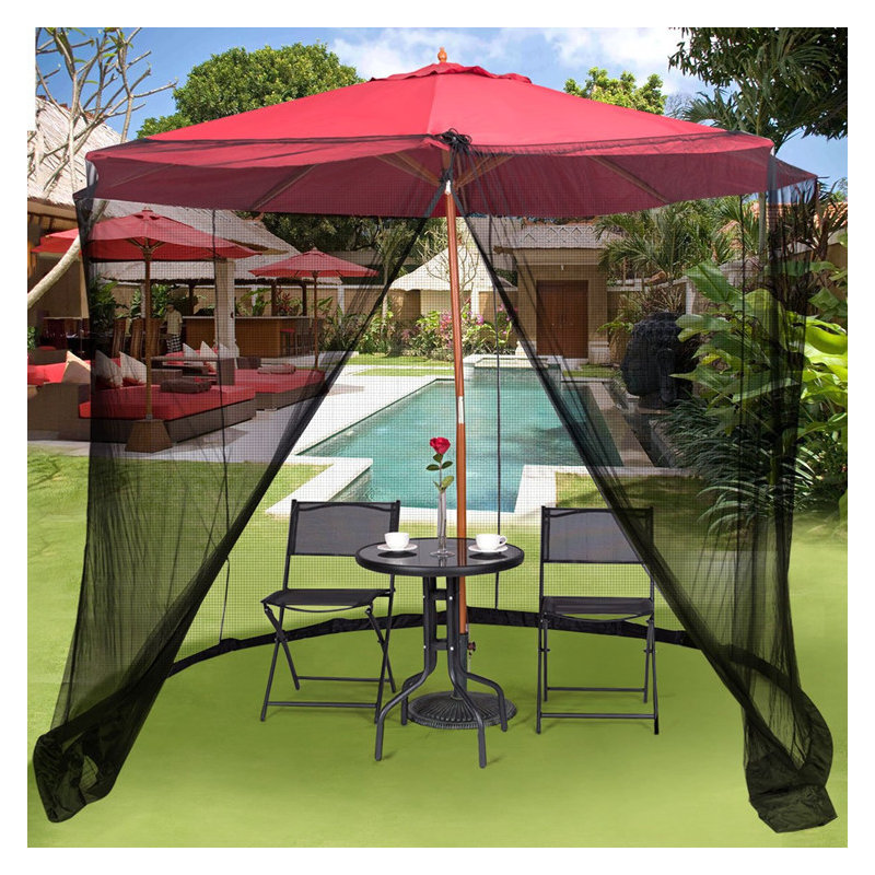Filet de patio pour parasol