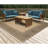 Dakota Fields Diamond Border Natural Tan/Black Indoor/Outdoor Rug-128251030