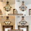 Lustre géométrique à DEL 5 lumières Montelimar