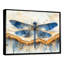 Décoration murale moderne libellule turquoise Serenade II - Libellule-1358814467-1583011621-1583011642
