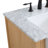 Pardue 36'' Single Bathroom Vanity with Marble Top-163380707