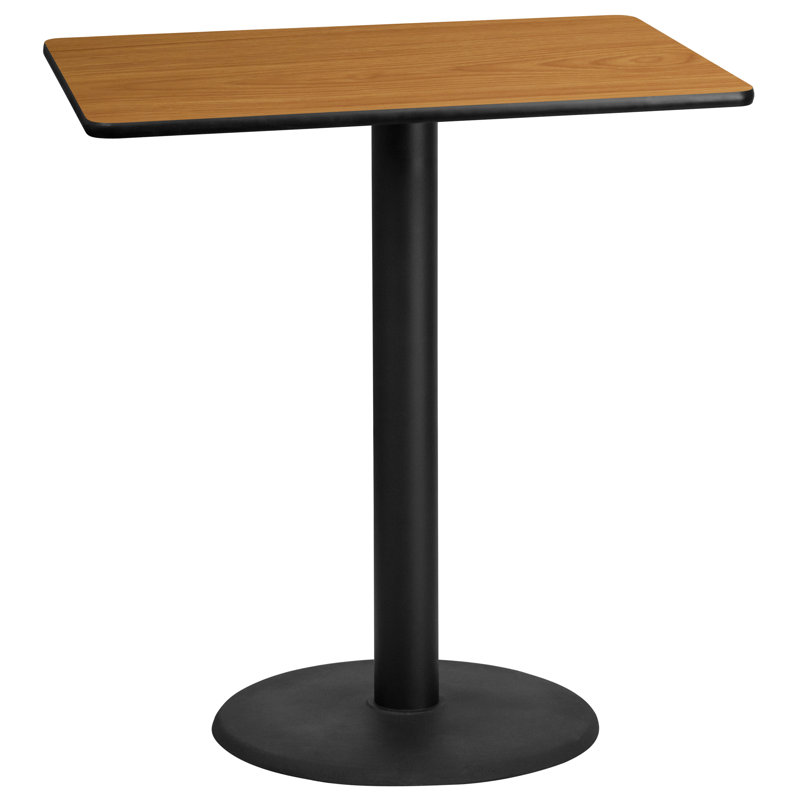 Plateau de table de salle à manger Carrus, H 43,12 po x l 42 po x P 30 po, Naturel