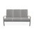 Askar 71.5'' Wide Powder Coated Aluminum Patio Sofa with Cushions-25943332-25943364