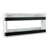 Solid Wood Double Magazine Display Rack