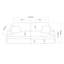 4 Seater Chenille Sofa & Chaise-151418766