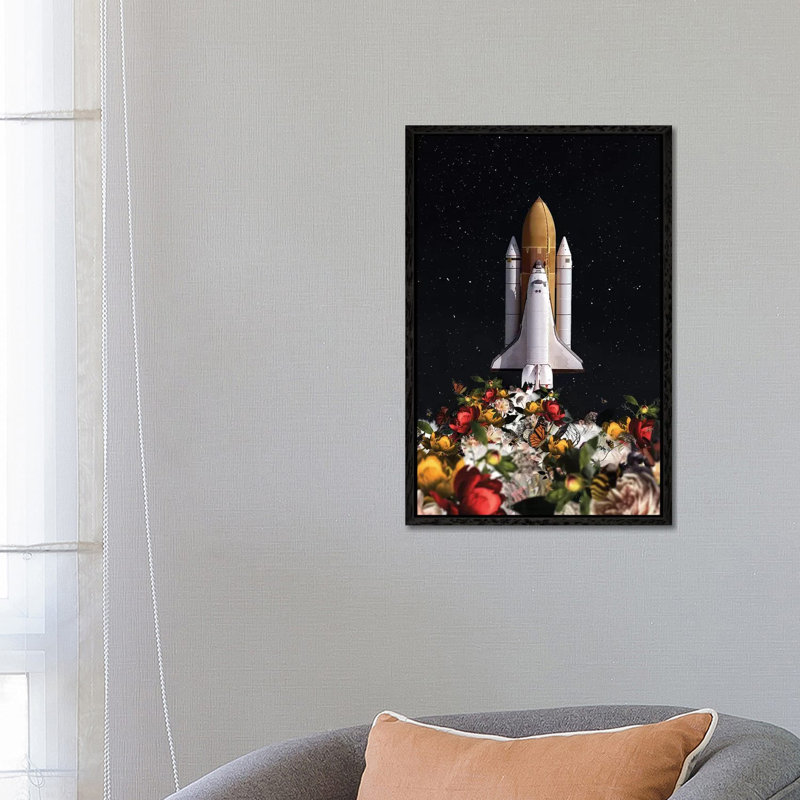I'll Find My Way Back To You - Print on Canvas, Black Framed, 66.04 cm H x 45.72 cm W