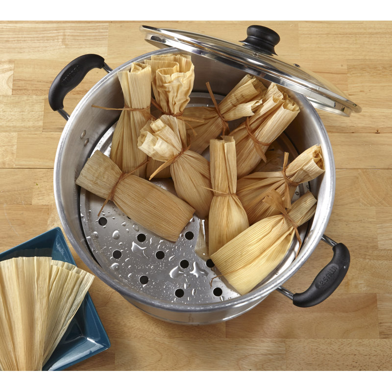 IMUSA Aluminum Steamer Basket, 20-qt.