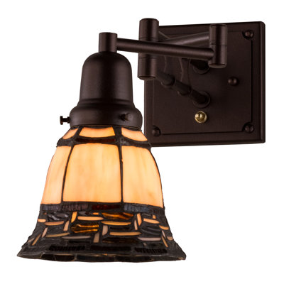 Rustic Lodge 1 - Light Swing Arm