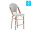 Chaises Paris d'intérieur / extérieur toutes saisons avec cadre imprimé en bambou-677606148-677606150