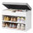 Storage Bench With Padded Seat-1076392378