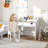 Jeff Kids 2 Piece Rectangular Play Or Activity Table and Chair Set
