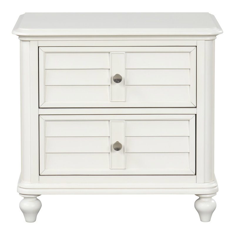 Table de chevet 2 tiroirs Brumfield
