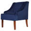Fauteuil d'appoint incurvé Daryann-24098892