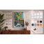 Sunlit Balcony Garden Coastal - Wrapped Canvas-1689094553-1689094552