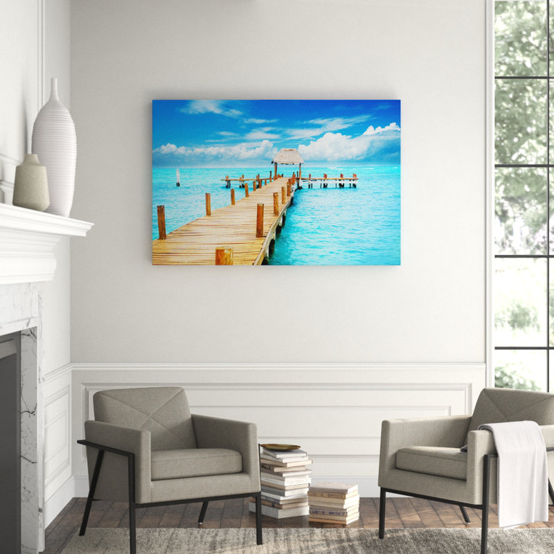 Sanctuary Dock Print, 30" H x 40" W x 2.5" D, Aluminum