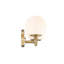 Chopin 2 Light Frosted Dimmable Vanity Light