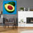 " Avocado On Blue " Print-331608965