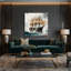 Art mural sur toile gris Coastal Maritime Office-66178542
