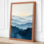 Mountains in Mist Minimalist - Wrapped Canvas-1331013924-1331013951