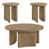 3 Pieces: Coffee Table, 2 End Tables est en rupture de stock sélectionné