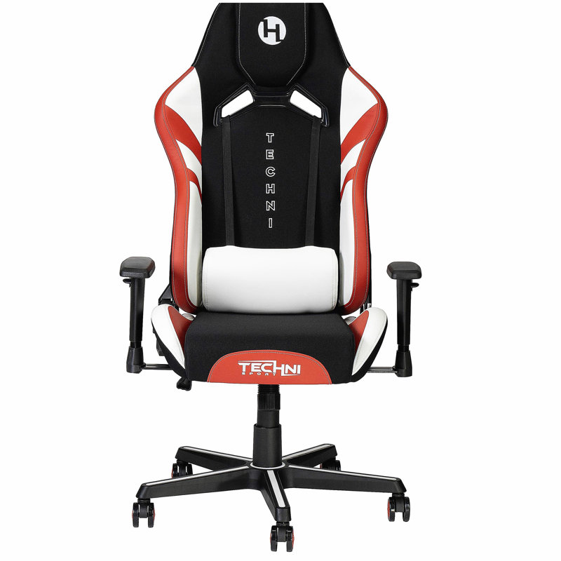 Fauteuil de jeu Sport F72 Echo, Noir, Noir