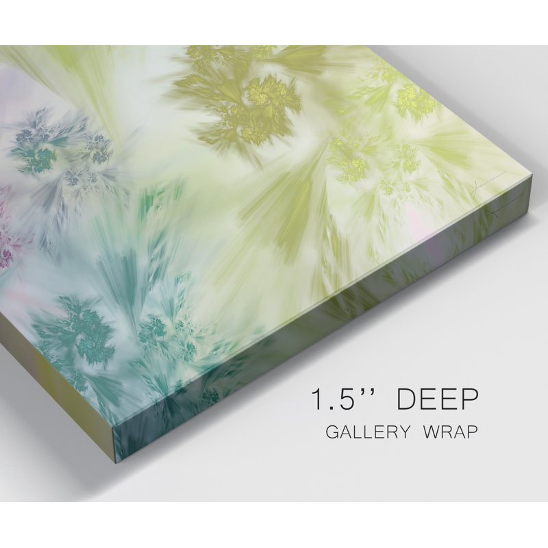 Whisper I - Ensemble de 2 reproductions d'art sur toile tendue, H 16 po x l 32 po x P 1 po