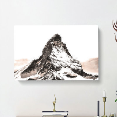 Matterhorn Mountain Switzerland - Wrapped Canvas