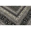 Hand-Knotted High-Quality Black Area Rug