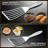 2 -piece Stainless Steel Spatula / Turner Set