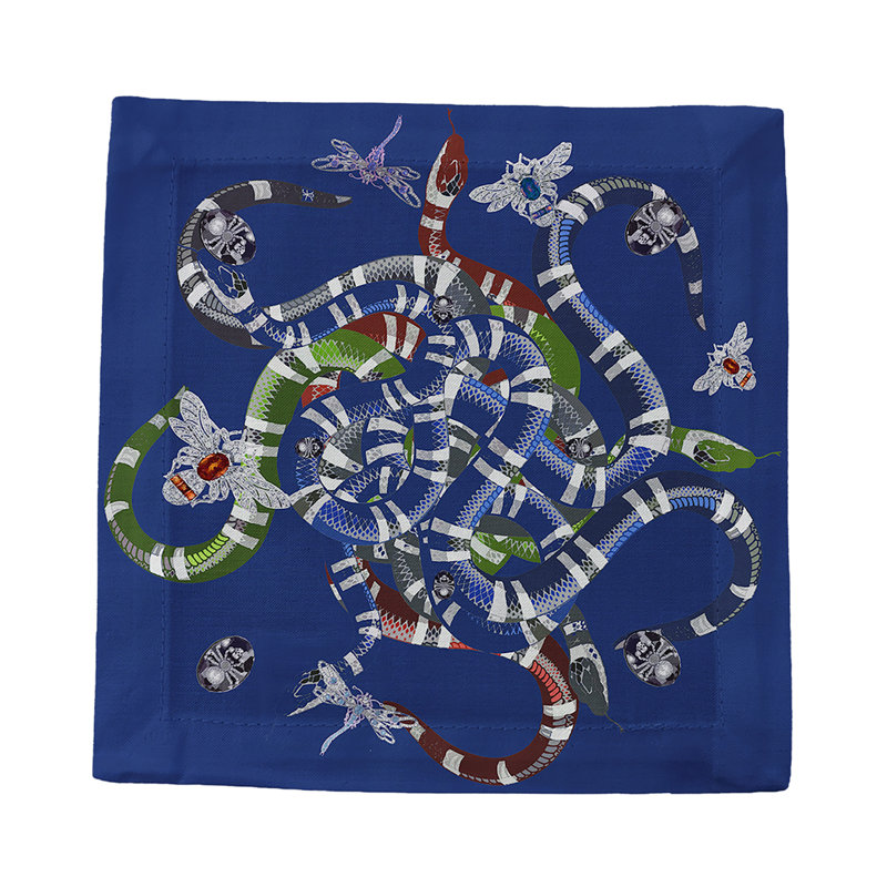 Square Napkins, Blue