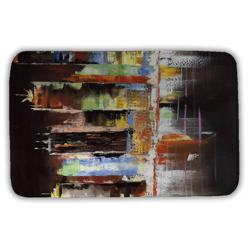 Exar Microfiber Non-Slip Bath Mat