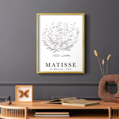 Matisse CLxxxv, reproduction encadrée - bois massif
