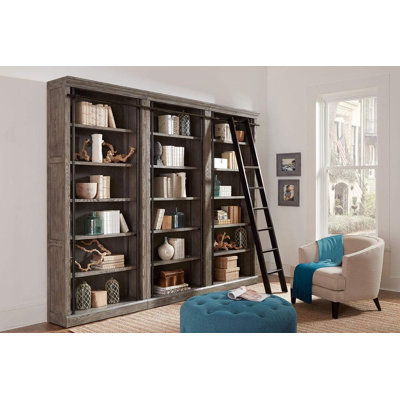 Sawyers 3 Bookcases and 1 Ladder by Trent Austin Design
