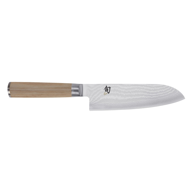 Shun Classic Blonde Santoku Knife, 11", 7"