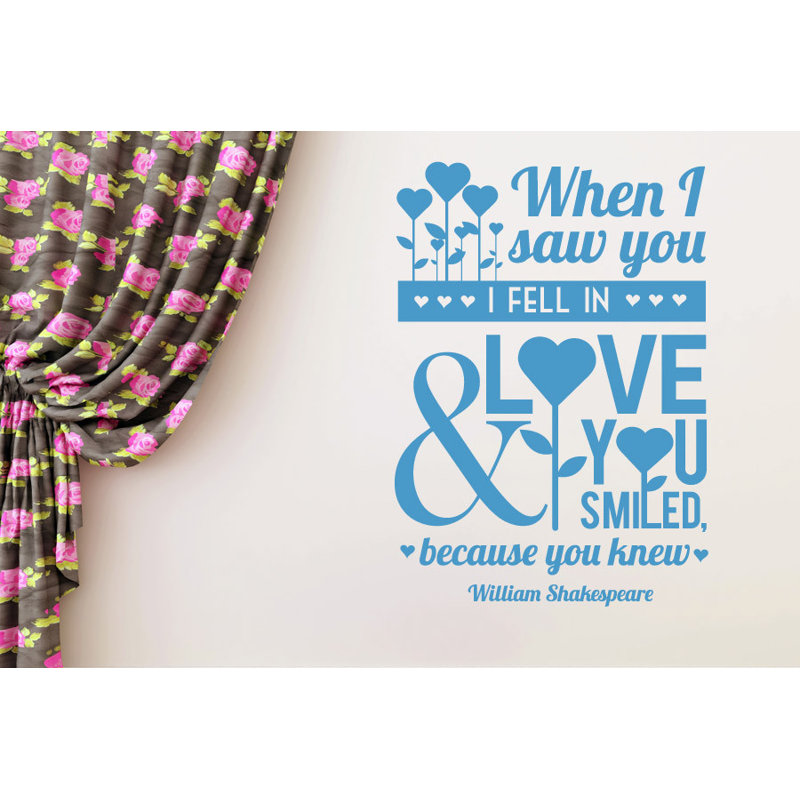 Wall Decal, Medium, Blue