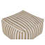 Charlcombe 60cm Wide Square Abstract Pouffe Ottoman