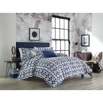 Navy Tye Dye Duvet