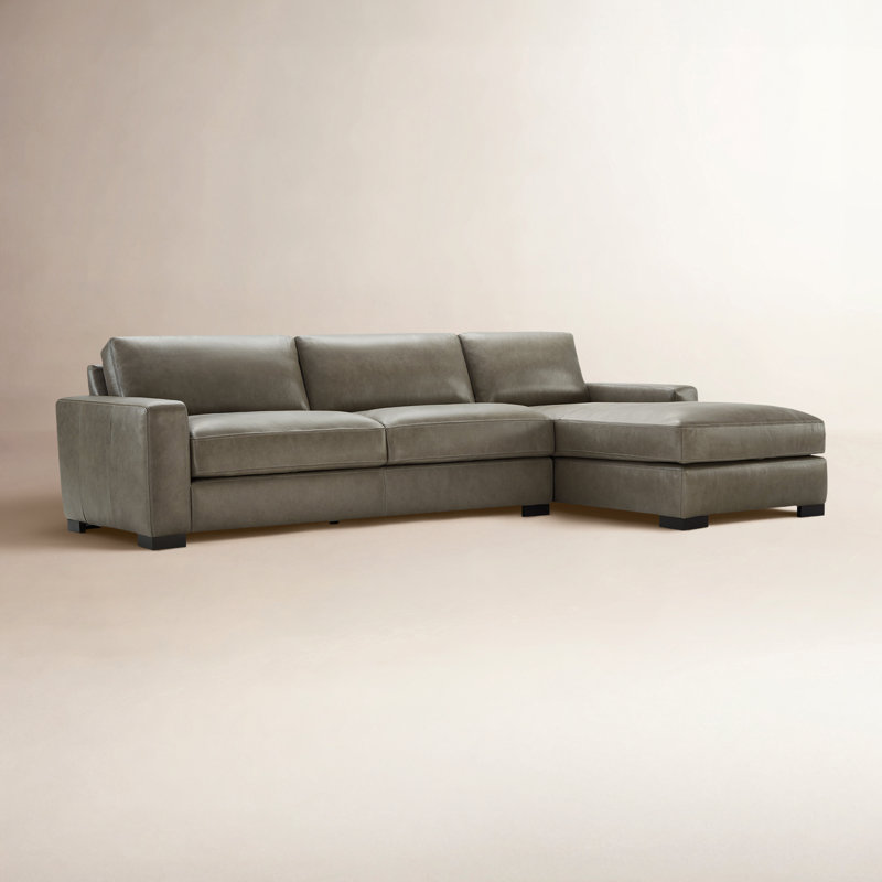 Bonville 2 - Piece Geniue Leather Sofa & Chaise