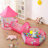 HALLOLURE W x D Indoor Polyester Play Tent