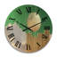 Horloge murale en bois massif Philipsburg-1283656936