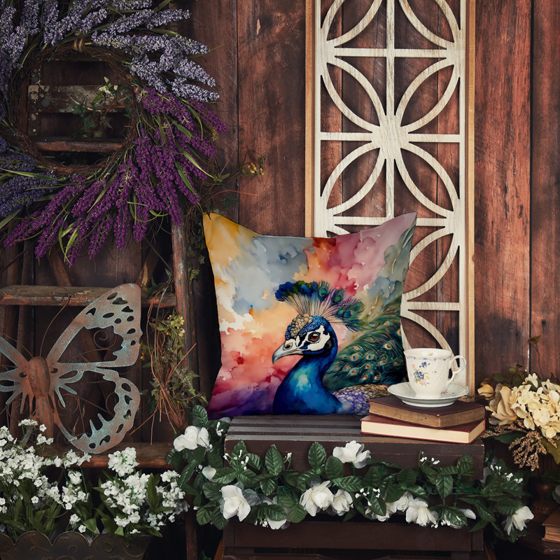 Other/No Pattern Outdoor Throw Pillow, 14"H x 14"W