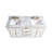 Salise 61'' Double Bathroom Vanity with Marble Top-240014887-240014882