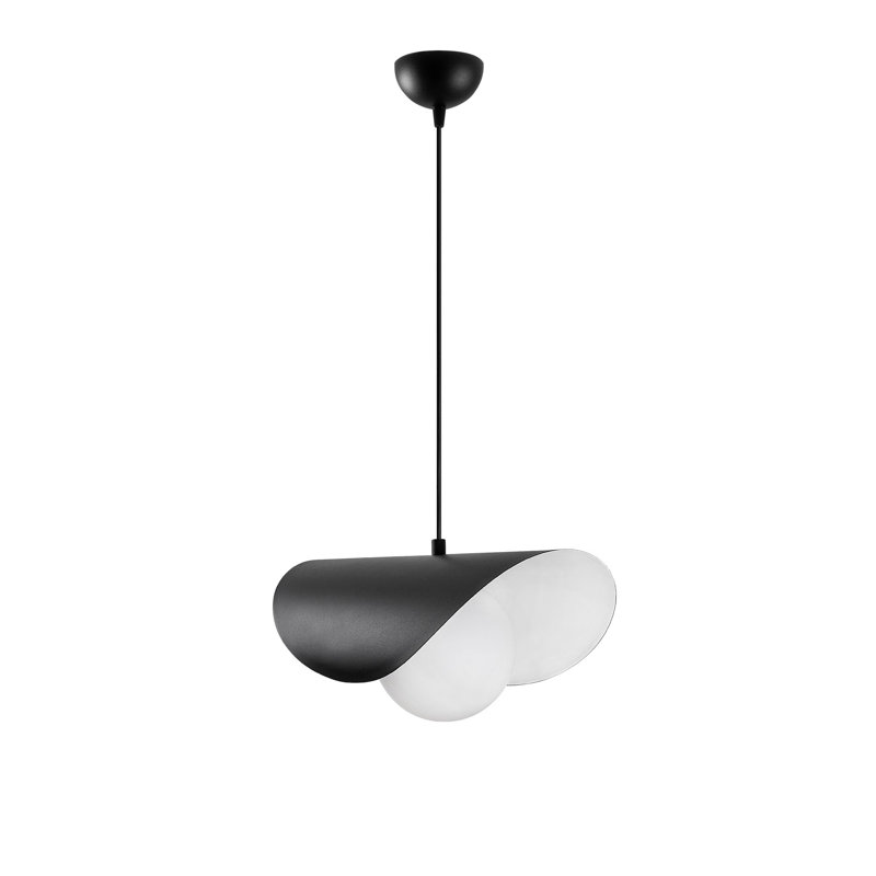 Luminaire suspendu en forme de dôme 1 lumière