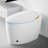 Smart Toilet With Bidet Function, Auto Open/Close Lid, Foot Sensor, Multiple Washing Modes, Warm Water, Bathroom Essential Integration, Powerful Flushing, Upgrade-125560737