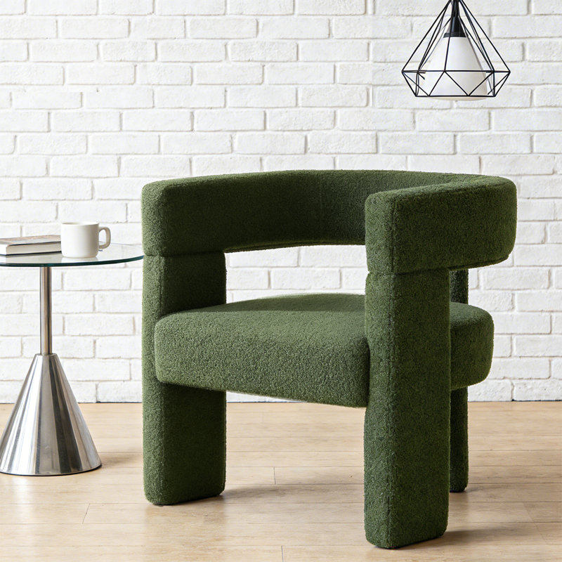 Fauteuil demi-tonneau de 23 po, Vert