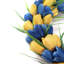 Faux Tulip 40cm Wreath