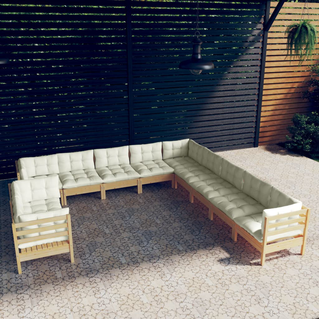 Gartensofa Janeisa mit Kissen