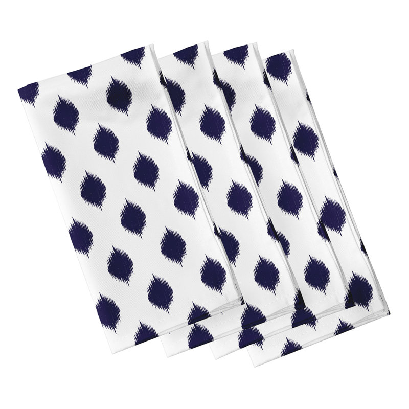 Lashayla Fine Lattace Napkins, Navy