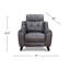 Roemy Leather Recliner-1126033676